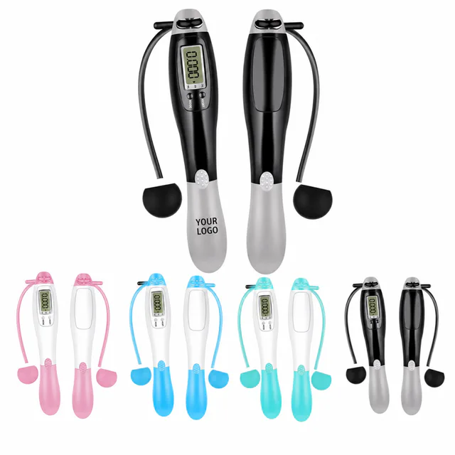 Cordless Weighted Jump Rope With Calorie Counter