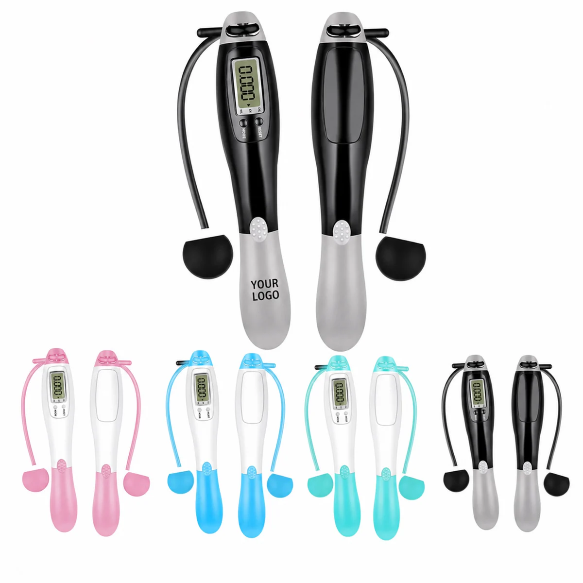 Cordless Weighted Jump Rope With Calorie Counter