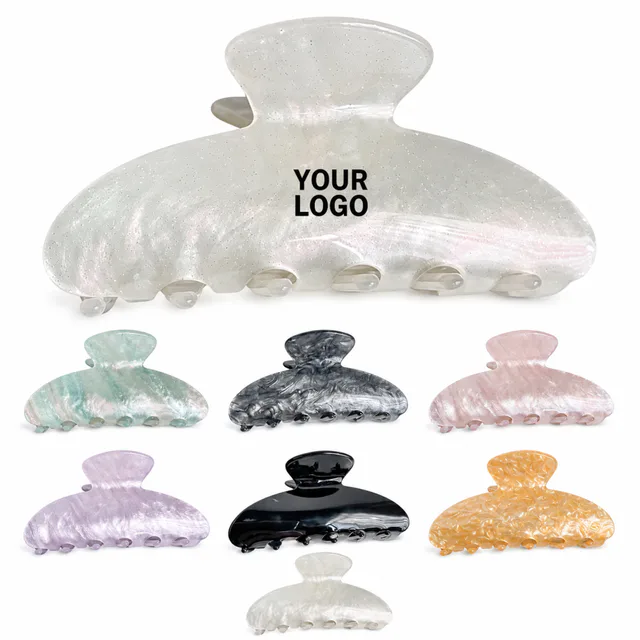 Custom Acrylic Hair Claw Clip For Promotional Use
