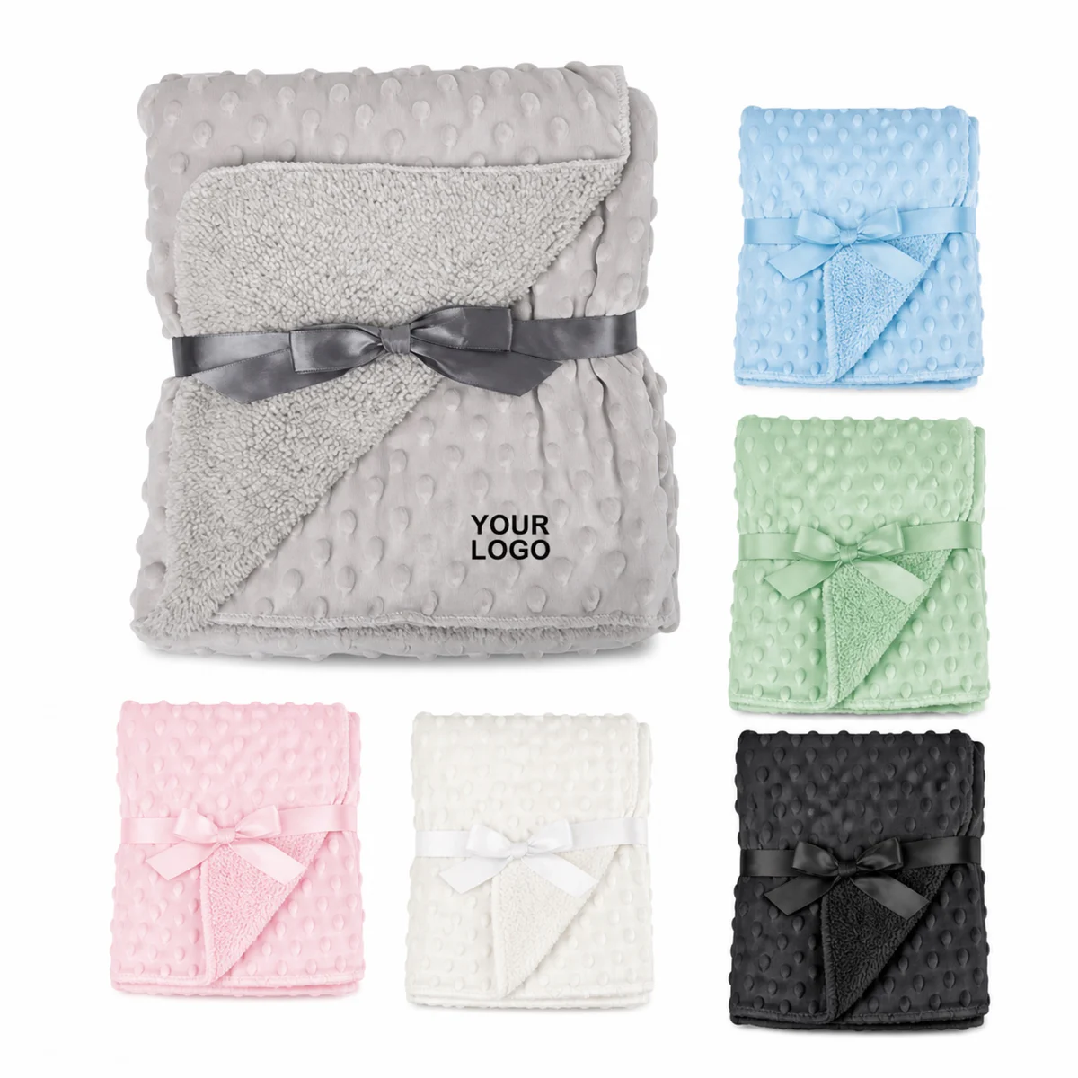 30" x 40" Custom Newborn Baby Blanket