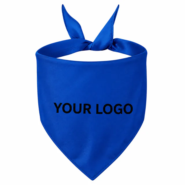 American Flag Polyester Pet Bandana Triangle Bib