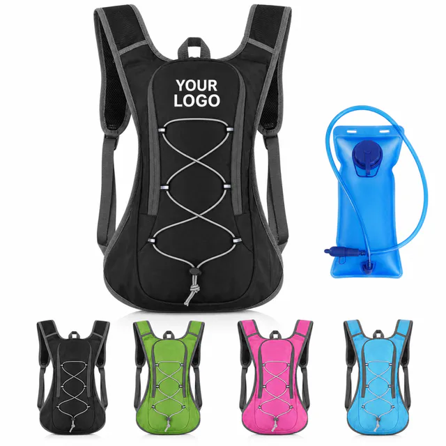Two Layer Cycling Hydration Backpack 2L Water Bladder