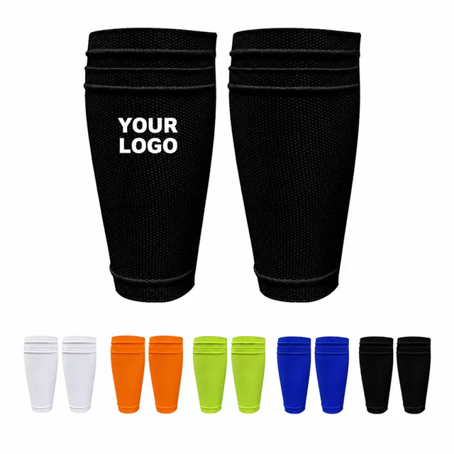 Custom Soccer Shin Guard Sleeve Set With PP Insert