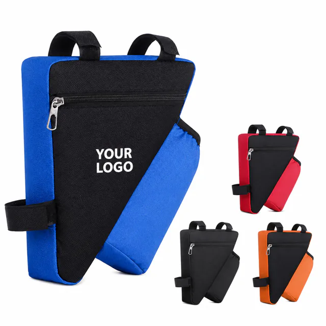 Triangle Bike Frame Bag With Bottle Holder Oxford