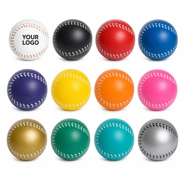 Custom Baseball Stress Reliever Polyurethane Foam
