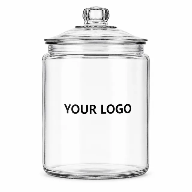 1 L Heritage Hill Glass Jar With Lid