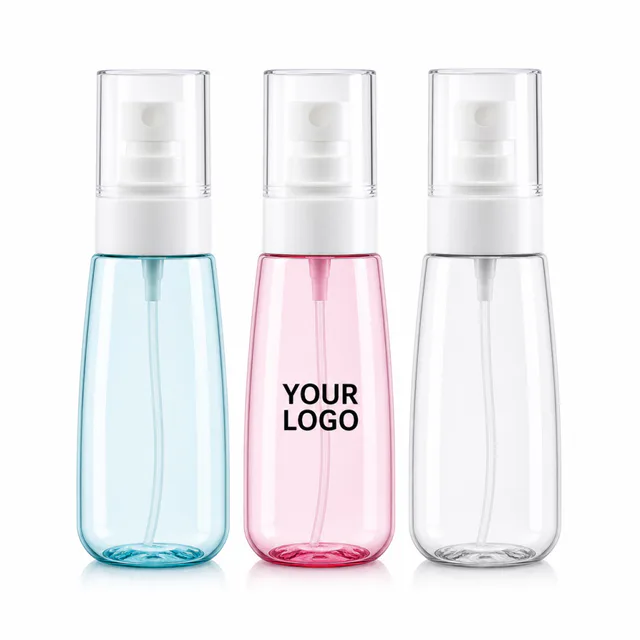2oz Aluminum Plastic Fine Mist Spray Bottle