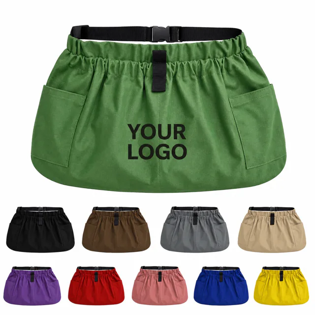 Canvas Garden Harvest Apron With Pockets
