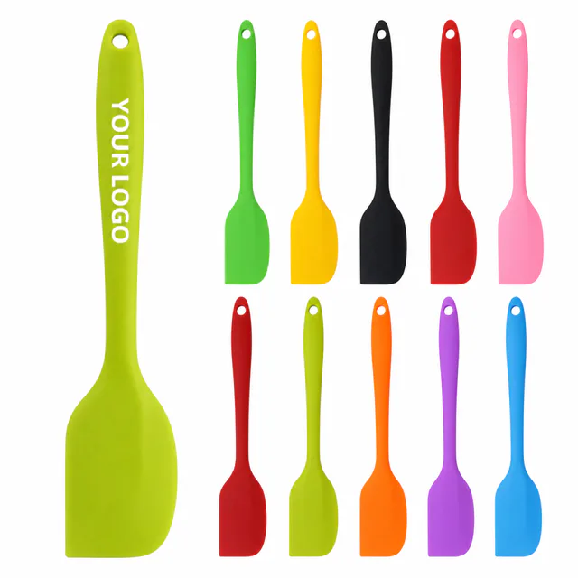 Mini Food-Grade Silicone Spatula For Jars And Spreading