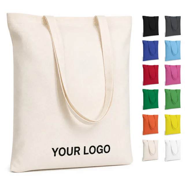 Custom Canvas Tote Bag For Shopping And Promotions