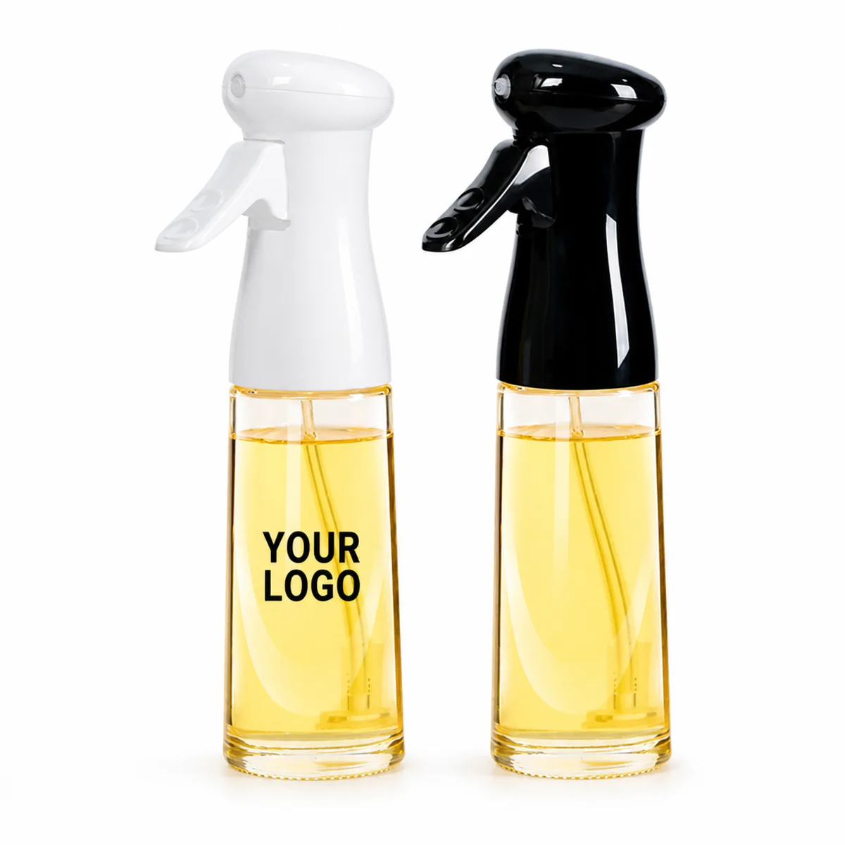 7oz Glass Oil Spray Bottle For Kitchen Cooking