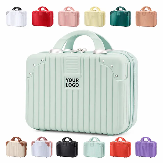 14 Inch ABS Hardshell Mini Travel Cosmetic Vanity Case