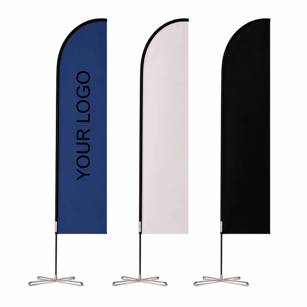 9 Ft Outdoor Custom Advertising Beach Flag
