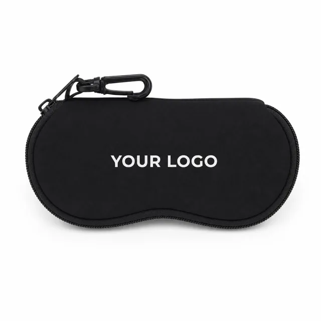 Custom Diving Material Zipper Glasses Bag