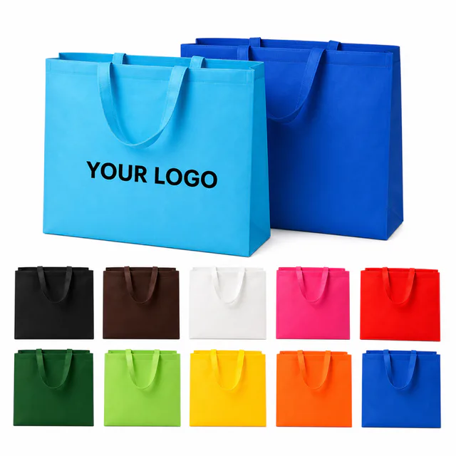 Reinforced Non-Woven Tote Bag For Promotional Events And Retail Use