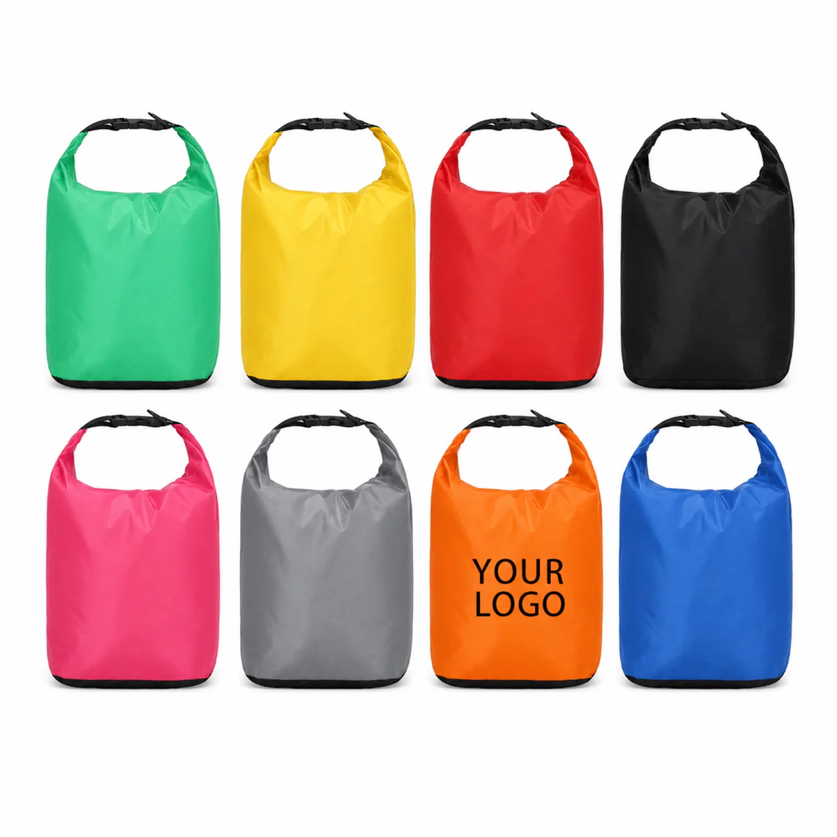 Custom PVC Waterproof Dry Bag For Outdoor Beach Camping