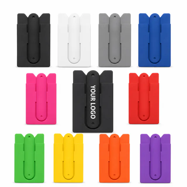 U-Shape Silicone Phone Stand Card Holder