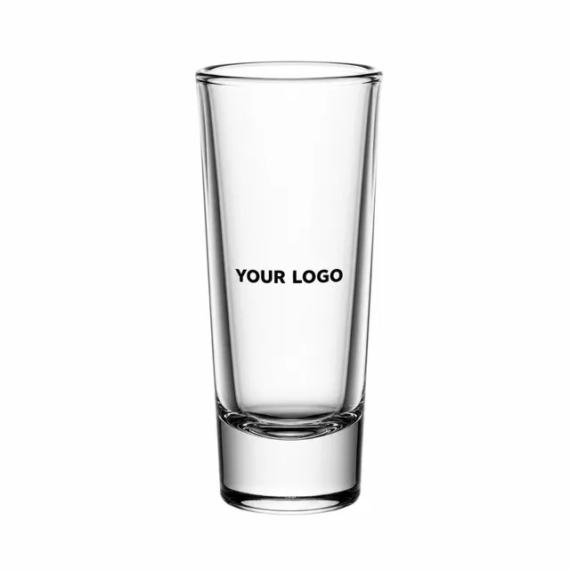2 Oz Classic Glass Shot Glass With Thick Base