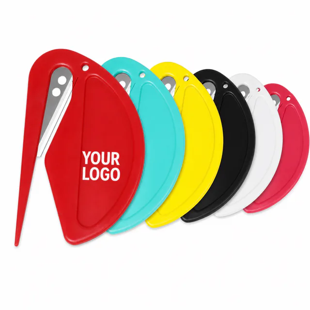 Plastic Safety Letter Opener For Office Mailrooms And Promotional Giveaways