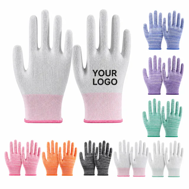 13 Gauge Nylon Work Gloves For Light Duty Assembly And Warehouse Tasks