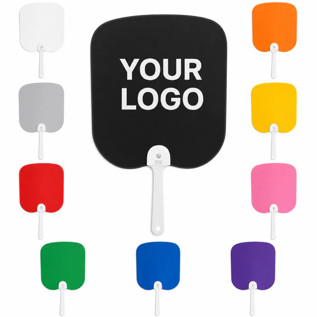 Custom Plastic Hand Fans For Promotional Events