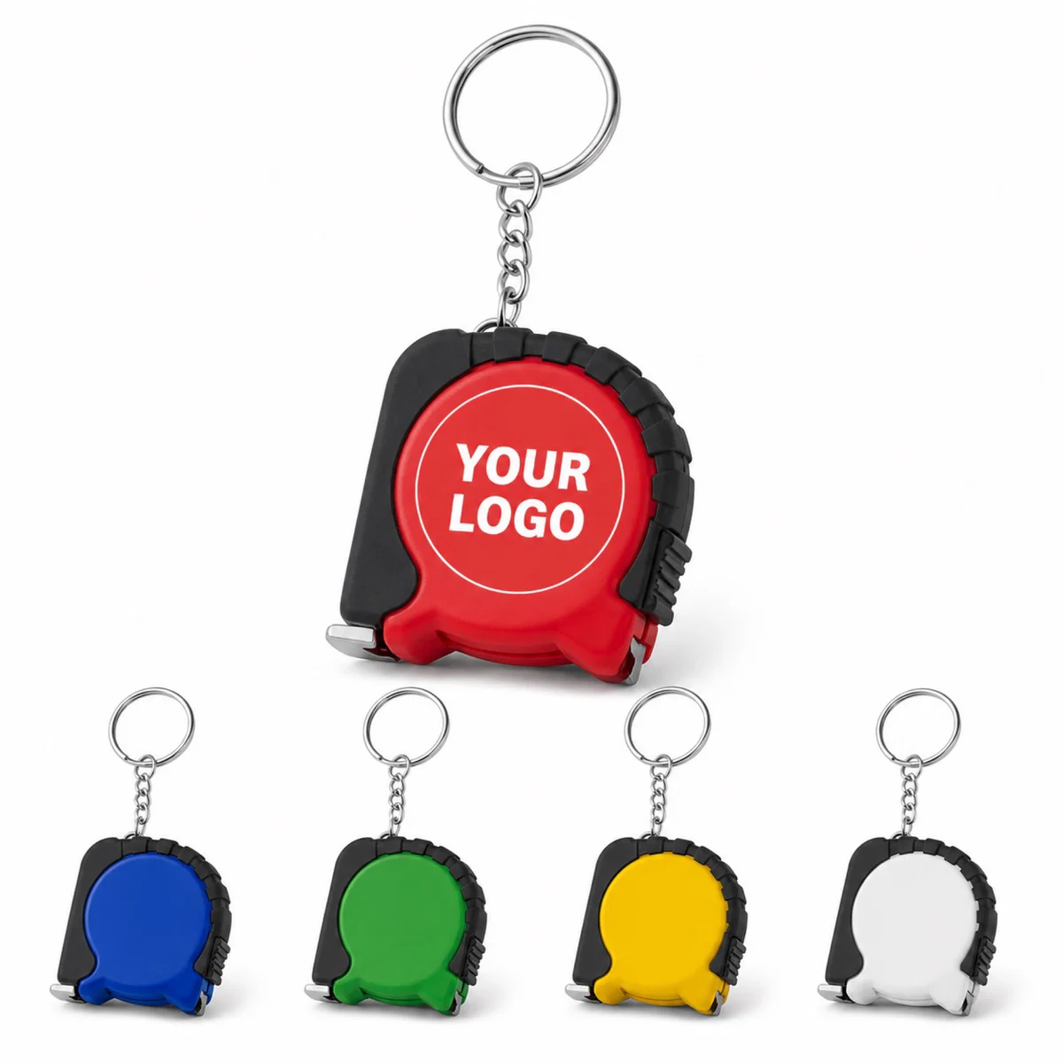 Custom Tape Measure Keychain Promotional Tool