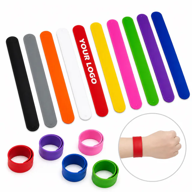 Custom Silicone Slap Bracelet