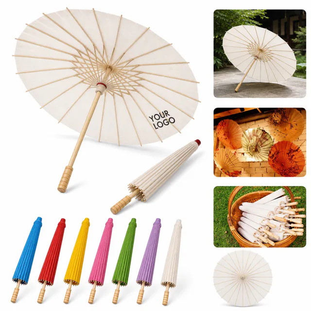Handmade Retro Oil Paper Parasol Umbrellas Waterproof