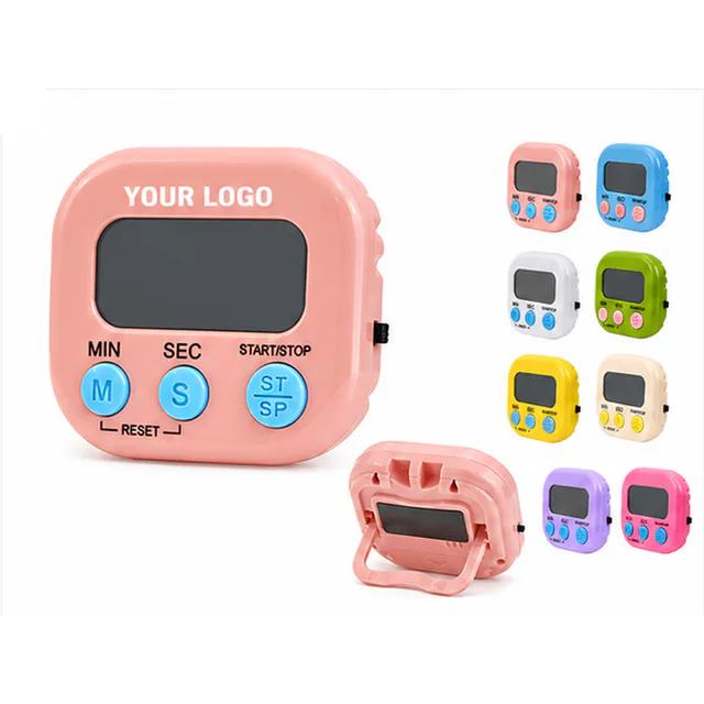 Compact Plastic Mini Timer With Digital Display