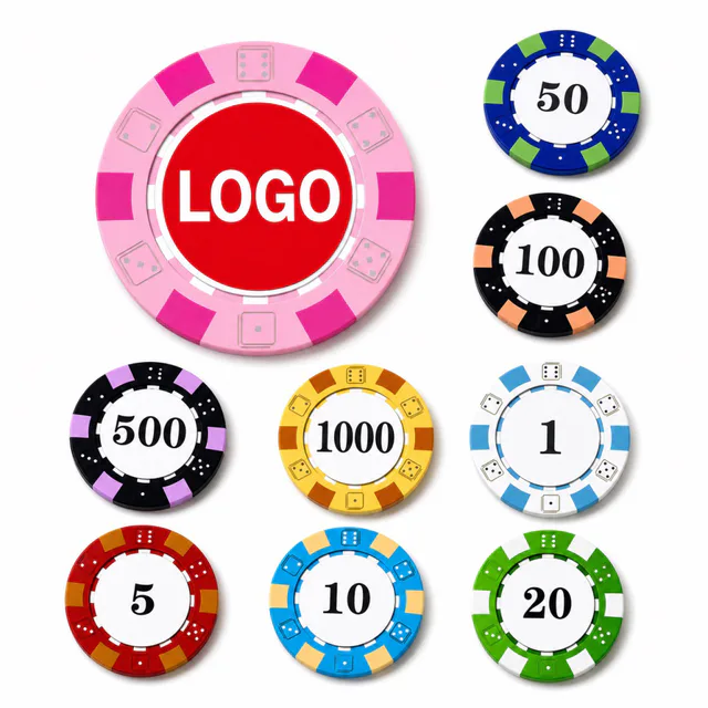 Full Color 1.5 Inch Ceramic Poker Chip