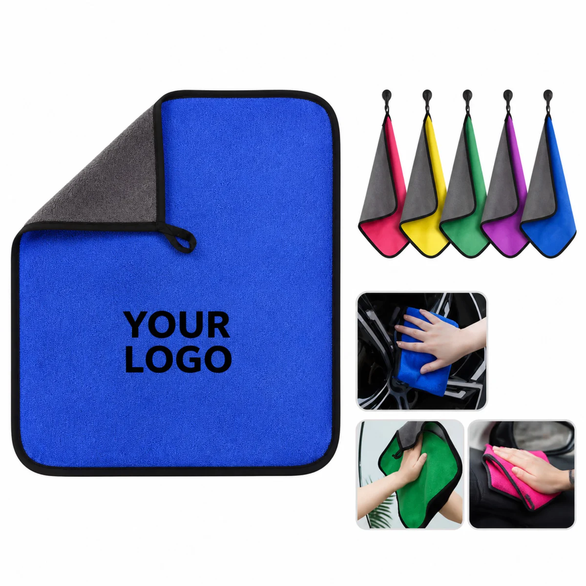Custom Microfiber Car Cleaning Cloth