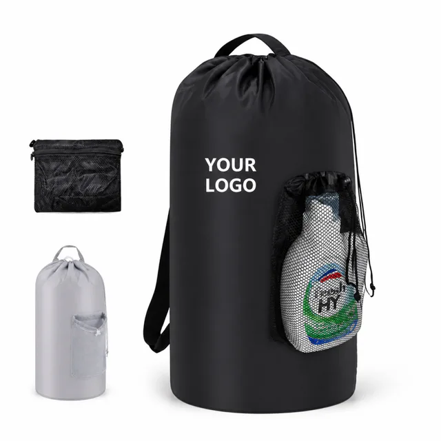 Oxford Cloth Laundry Bag Backpack Waterproof Washable