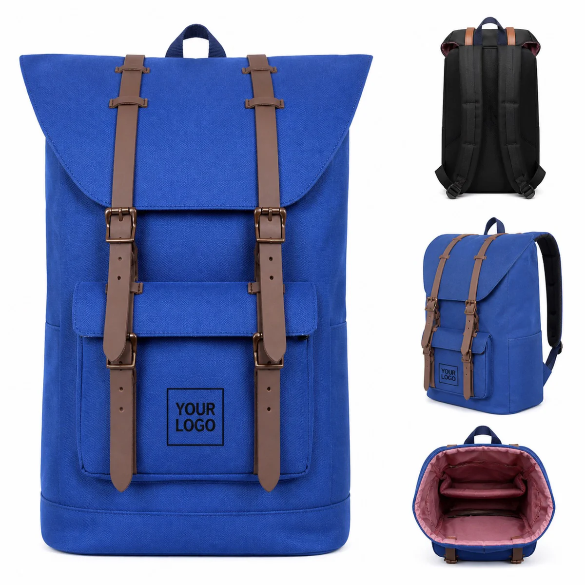 Eco-Friendly 600D Oxford Laptop Backpack For Travel And School