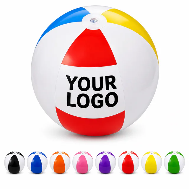 12 Inch Colorful Inflatable Beach Ball For Pool And Outdoor Fun