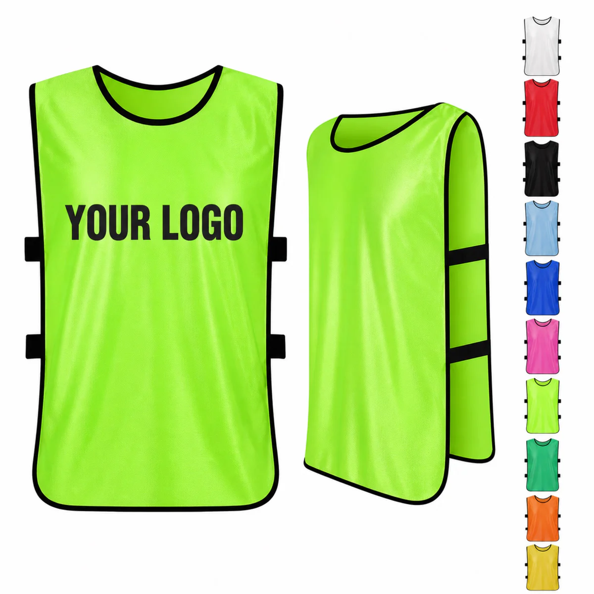 Custom Sports Training Vests Polyester Pinnies