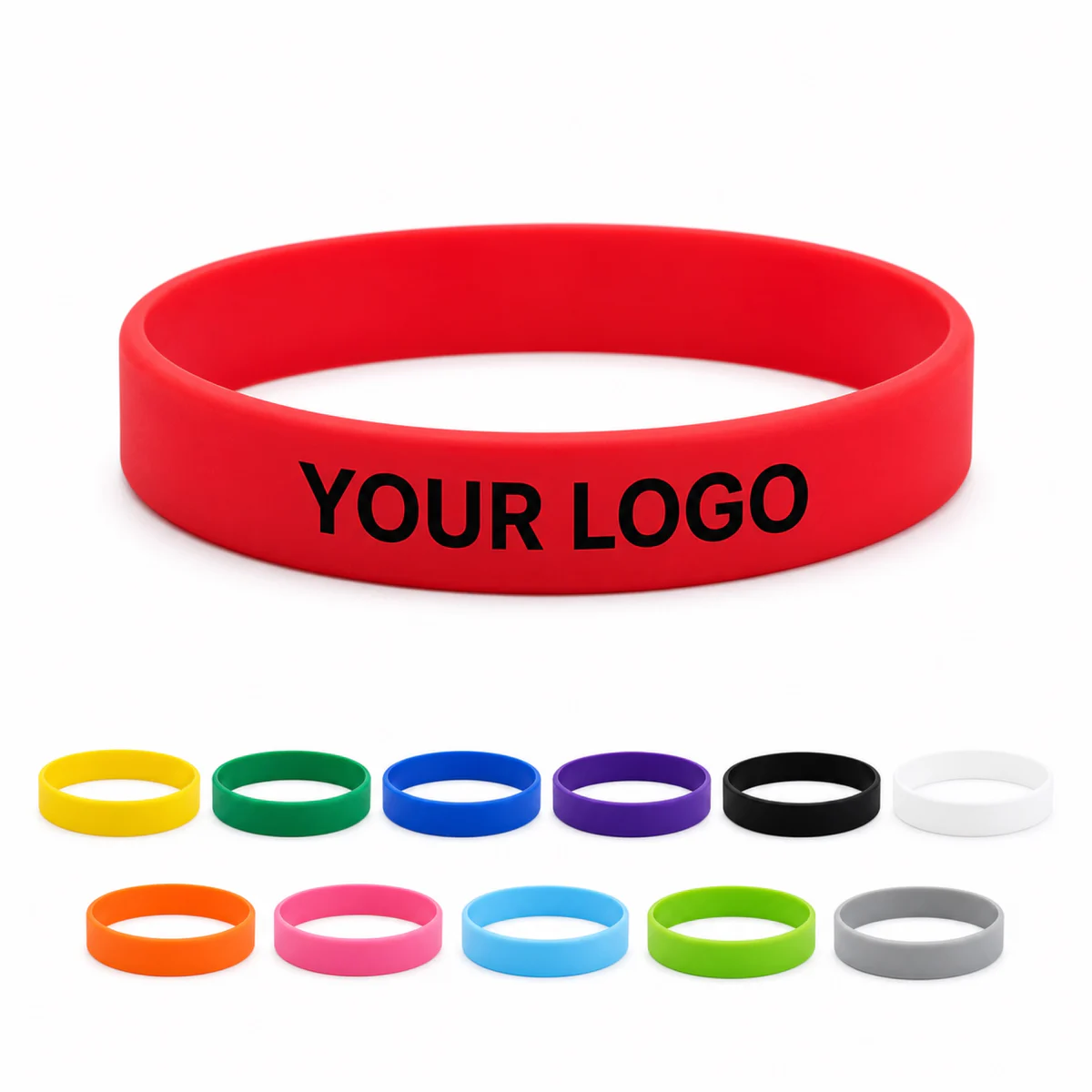 Custom Silicone Sports Wristbands For Promotional Events