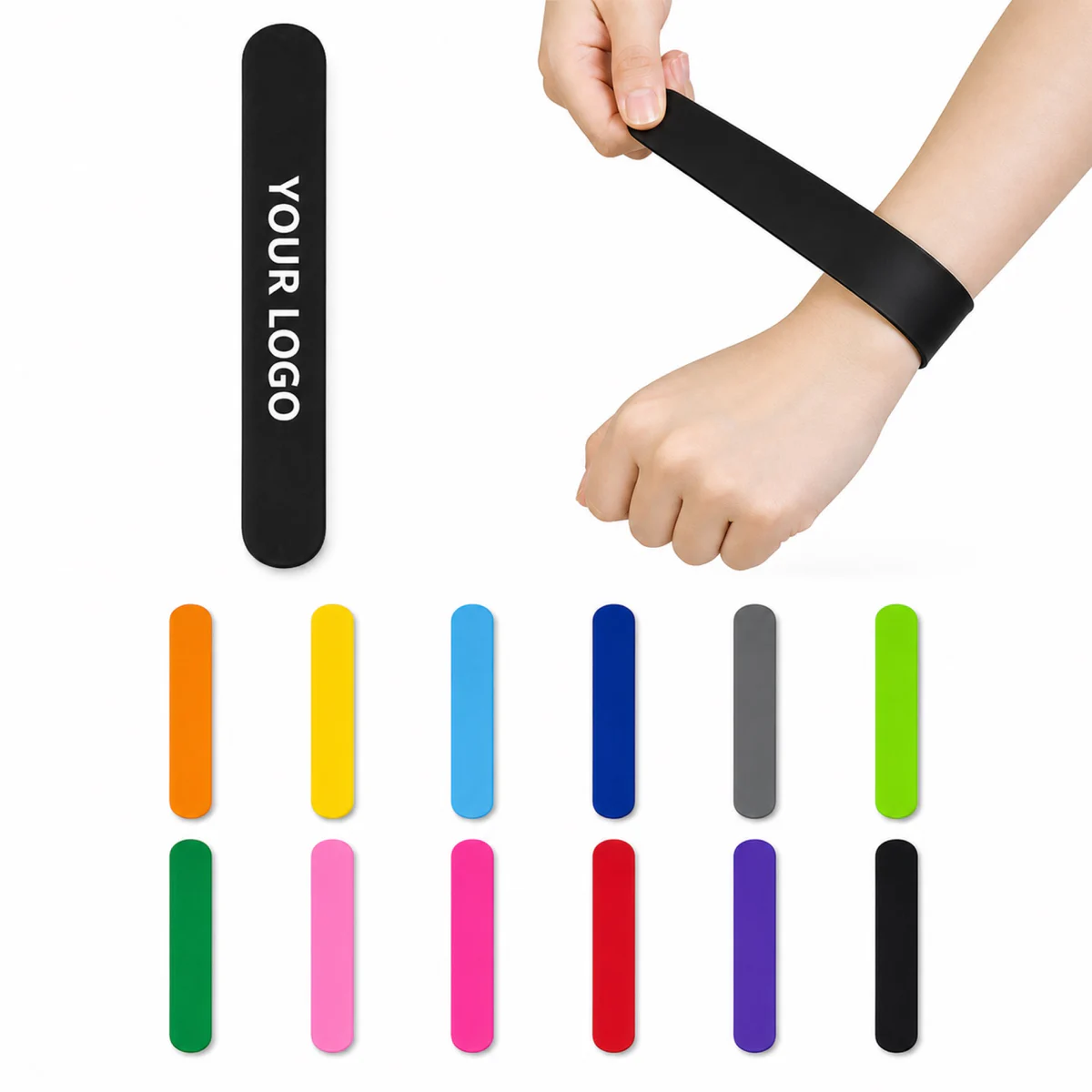 Self-Wrapping Wristband