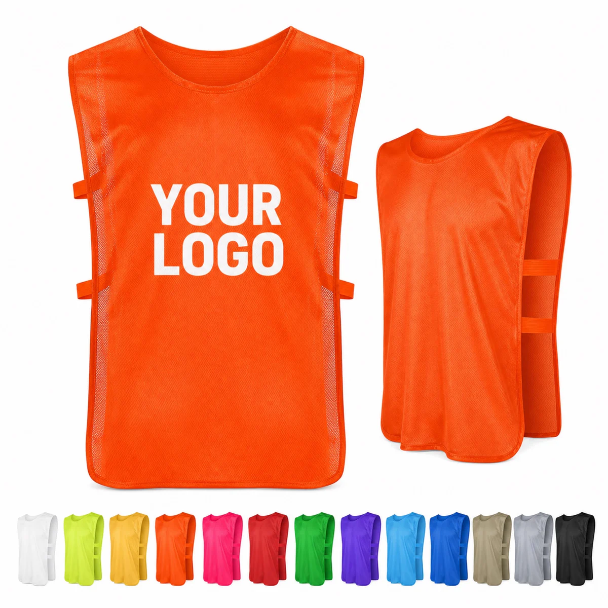 Custom Performance Training Pinnies Birdseye Mesh