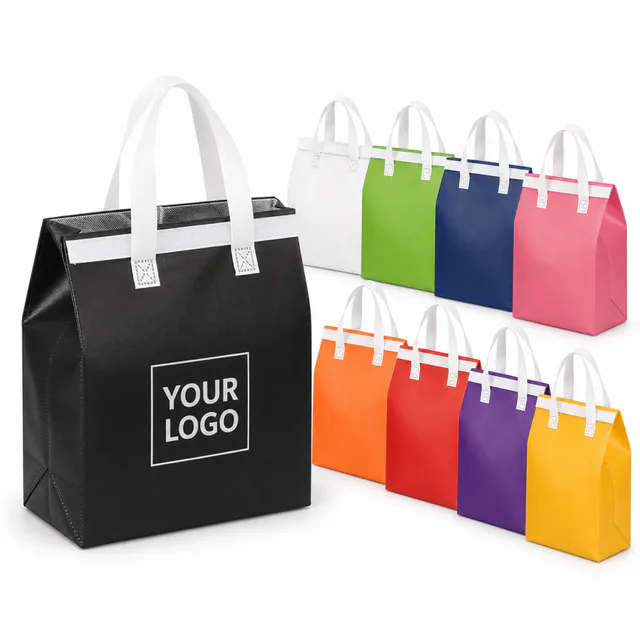 Aluminum Foil Insulated Takeout Bag For Food Delivery