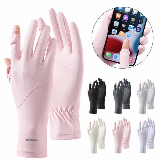 UV Protection Ice Silk Sun Gloves