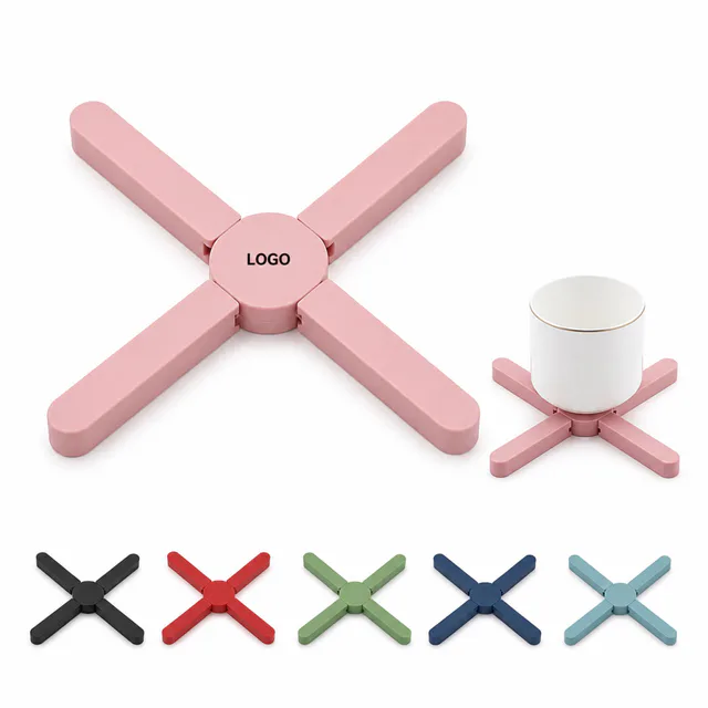 X-Shaped Folding Heat Insulation Pad Tpr Trivet