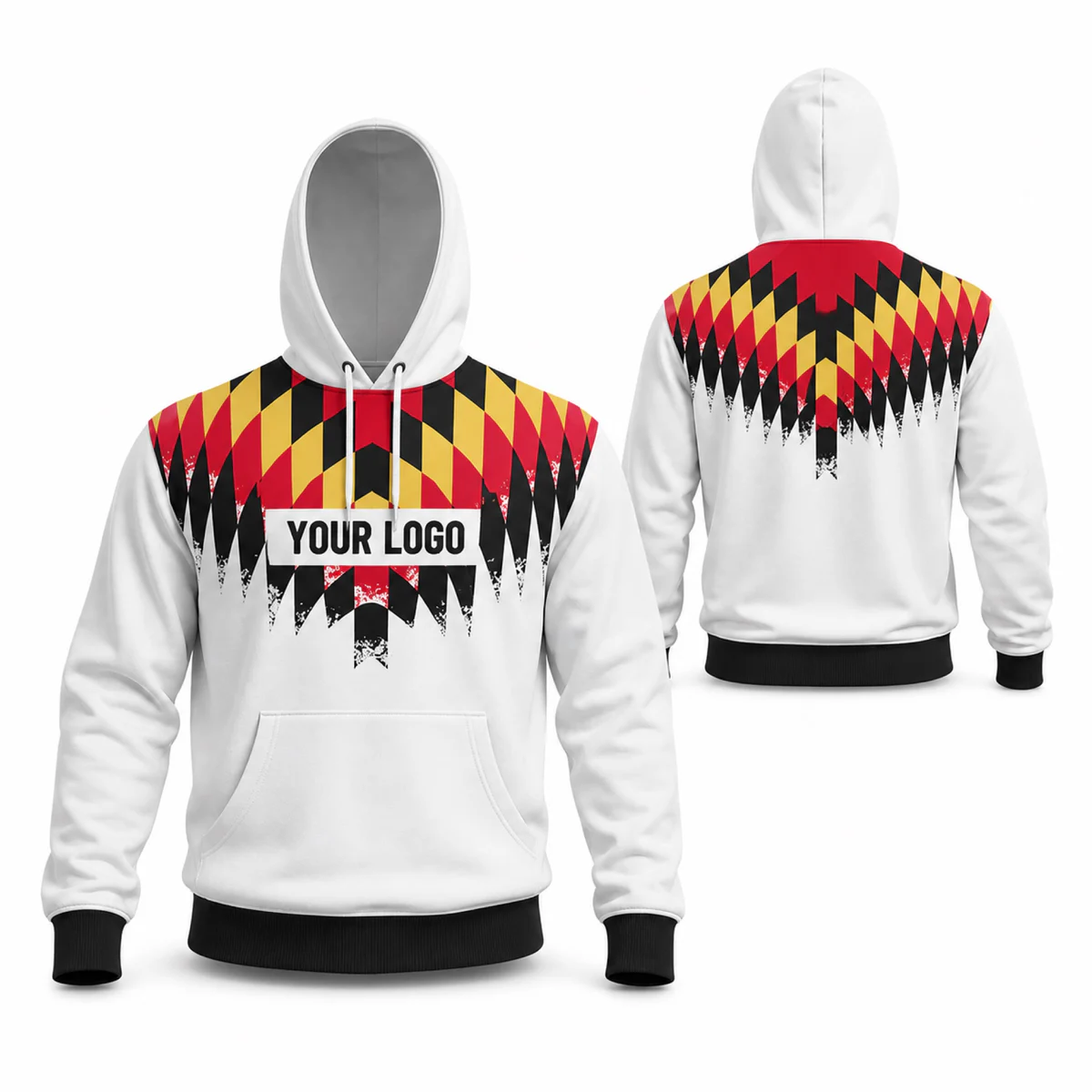 Custom Dye Sublimated Winter Hoodie For Promotional Events