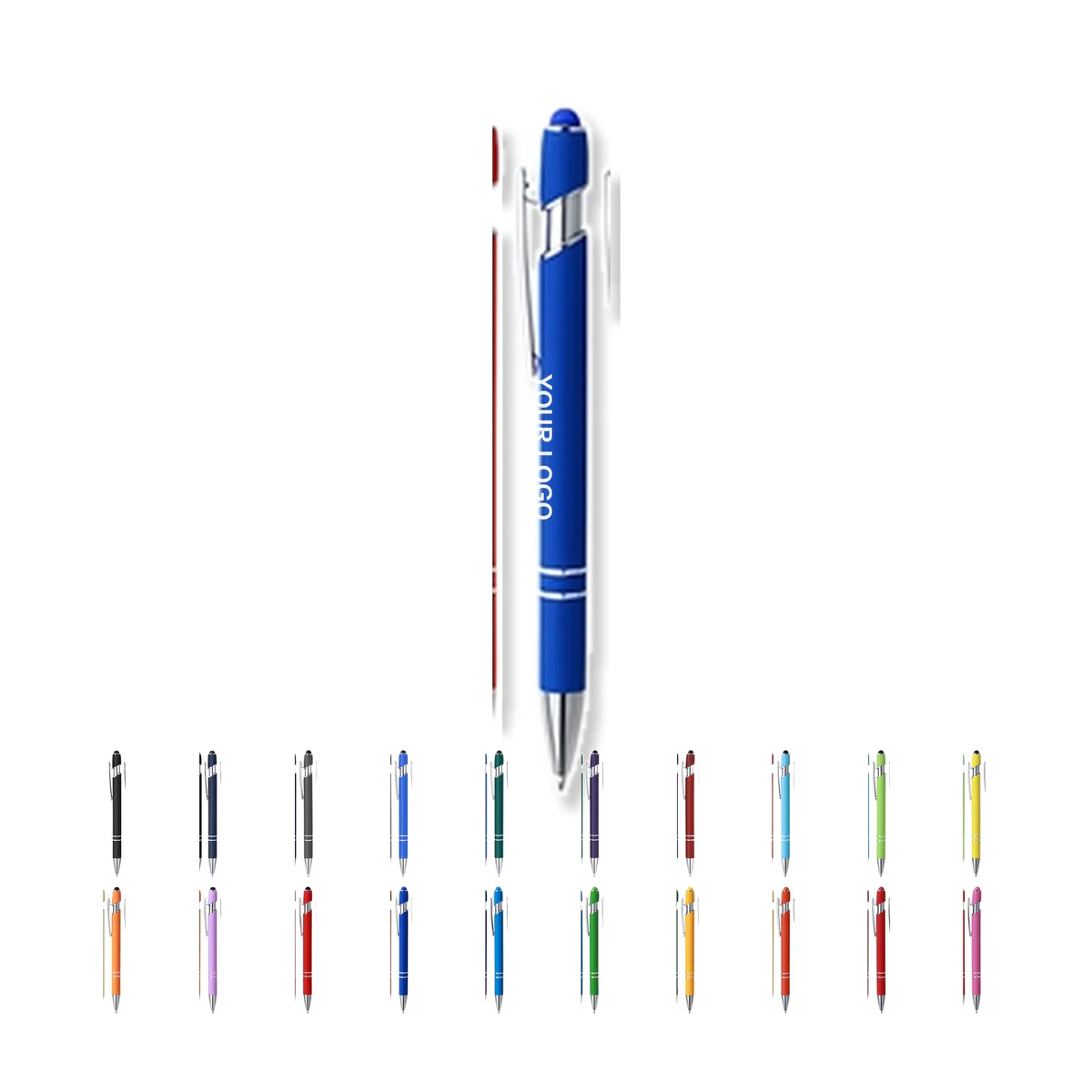 Full Color Stylus Metal Pen Rush Service