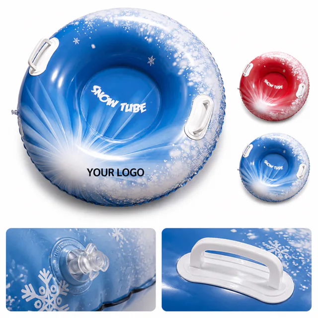 Custom Inflatable PVC Snow Tube For Winter Fun