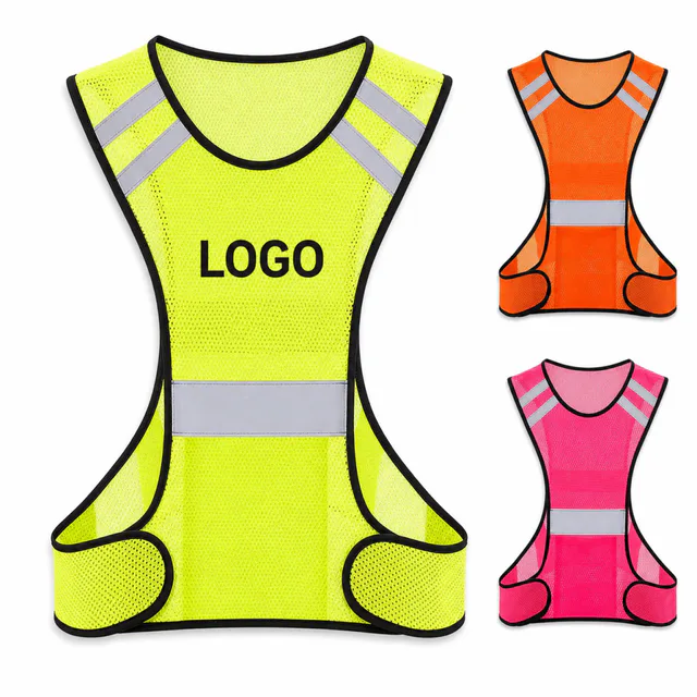 Reflective Running Safety Vest For Promotional Use