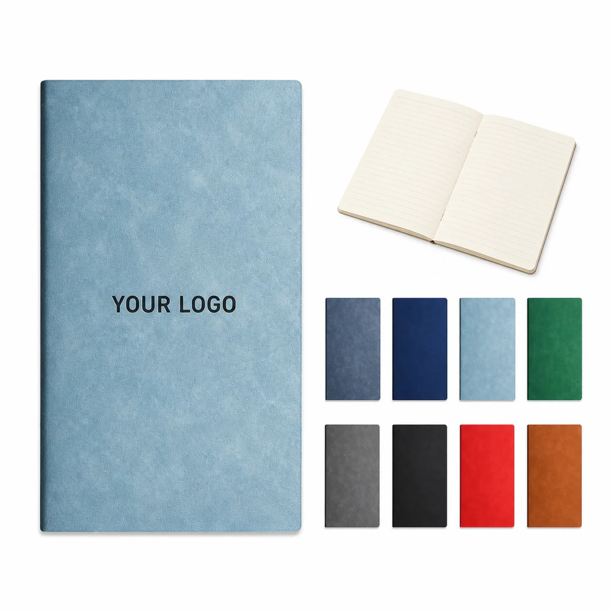 Custom PU Leather A6 Softcover Journal