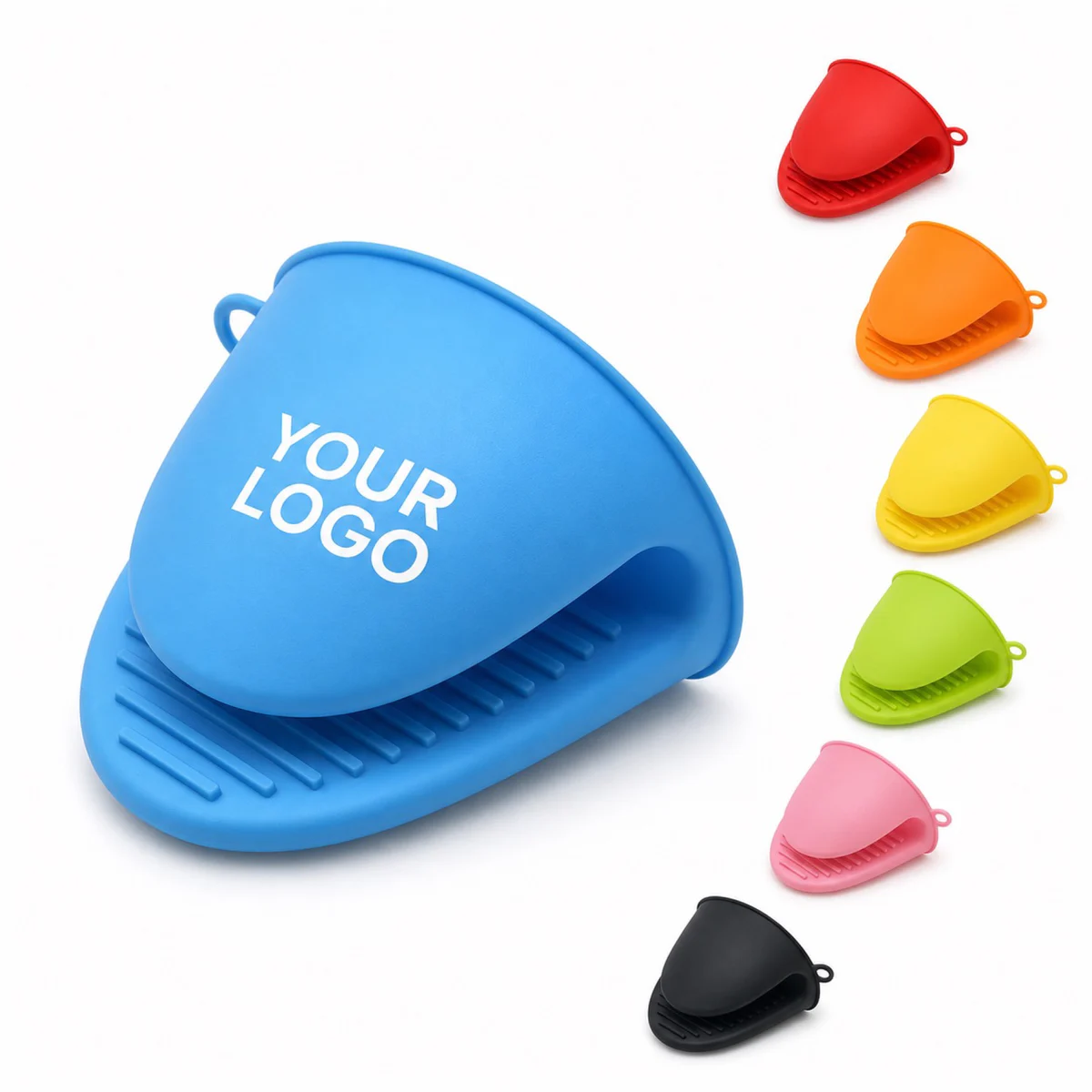 Heat Resistant Silicone Oven Mitt With Grip