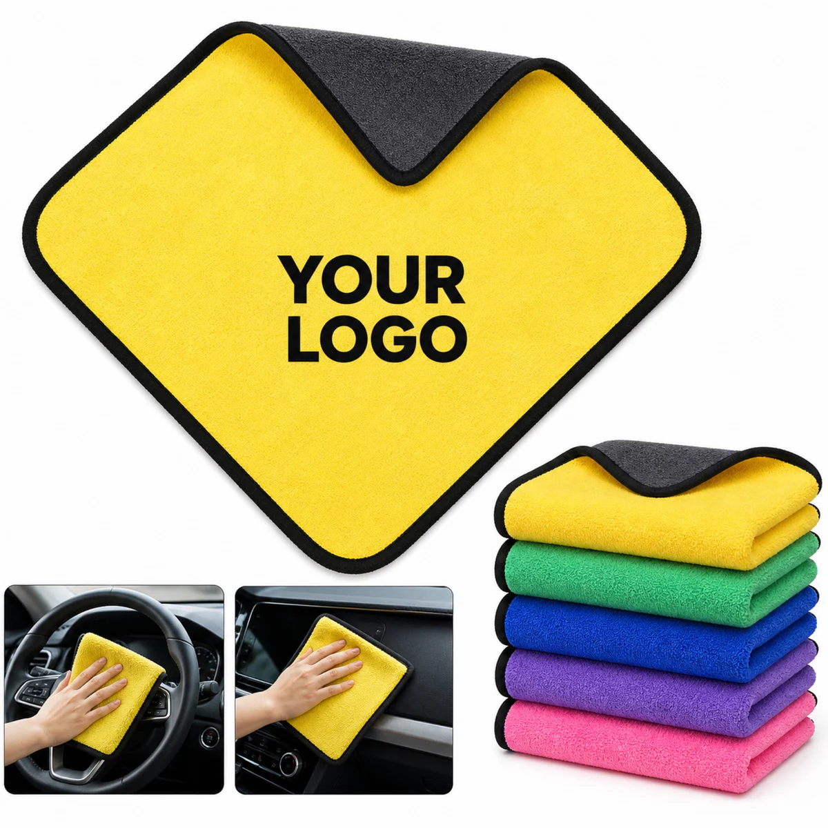Microfiber Car Cleaning Drying Towel