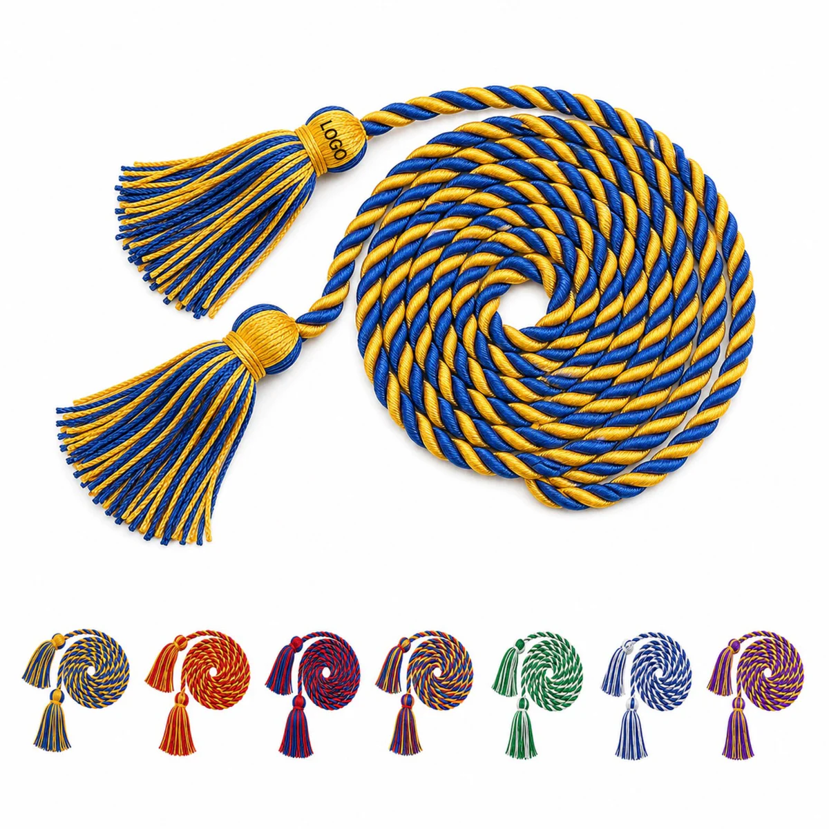 68 Inch Polyester Graduation Honor Cord With Tassels