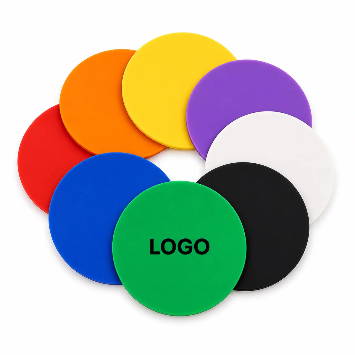 Round Silicone Jar Opening Coaster
